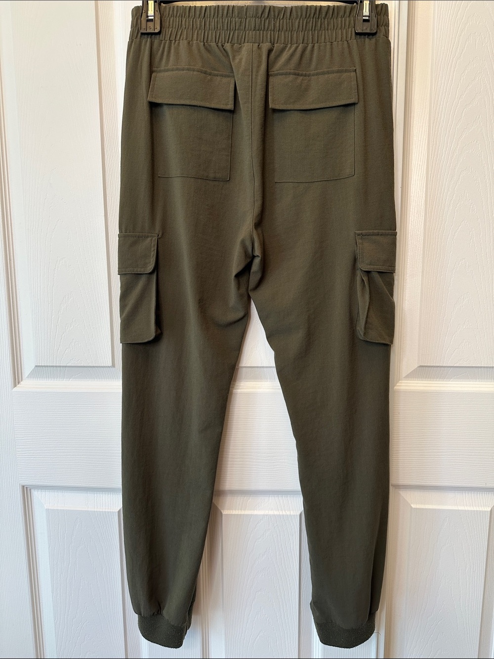 Shinestar Olive Green Cargo Jogger Pants for Women - Picture 5 of 5